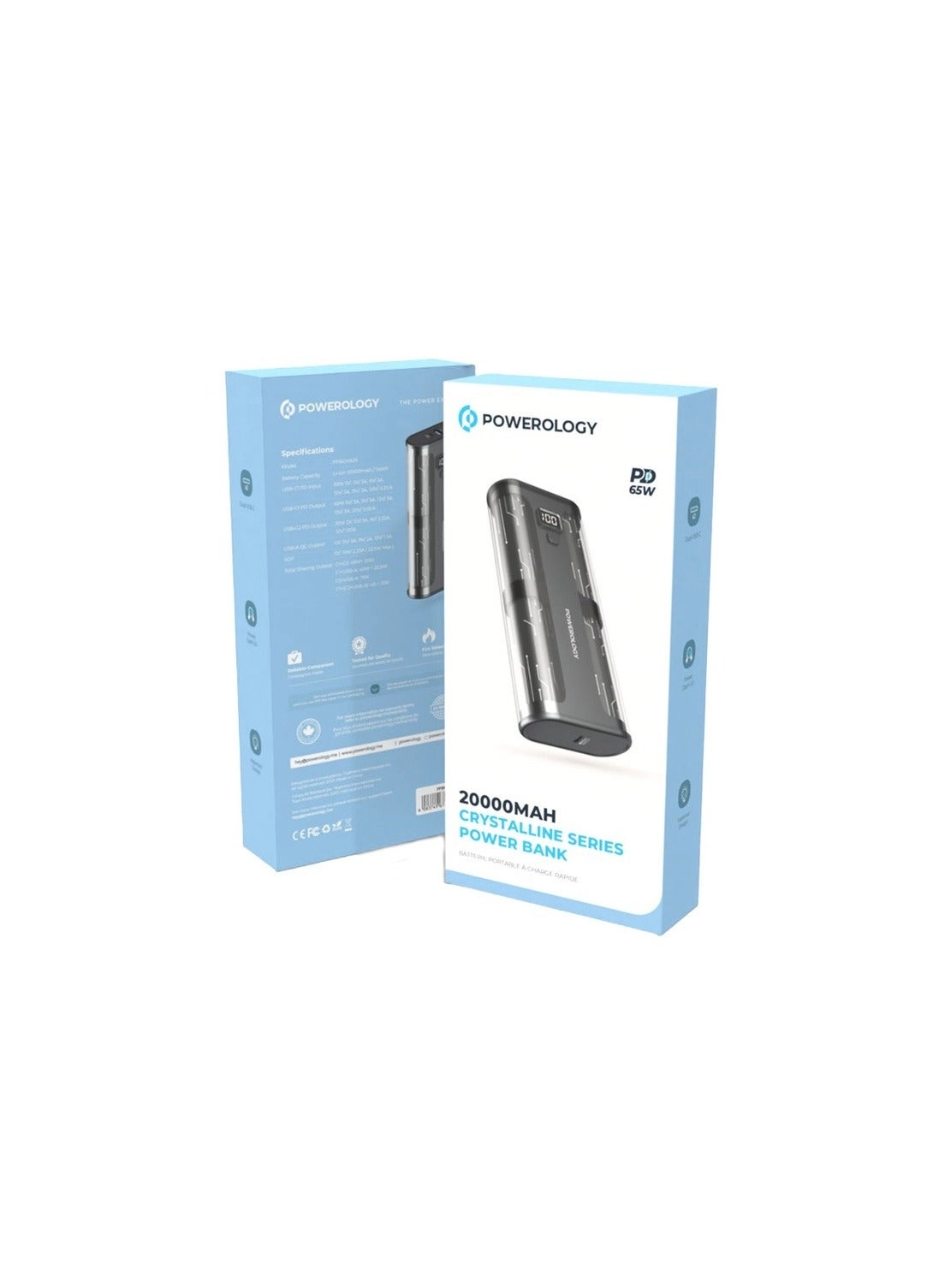 Crystalline Series Powerbank - 20000mAh 65W