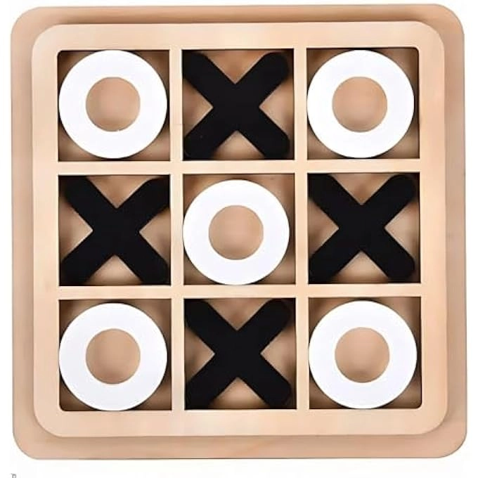 Tic Tac Toe - Wooden XOXO
