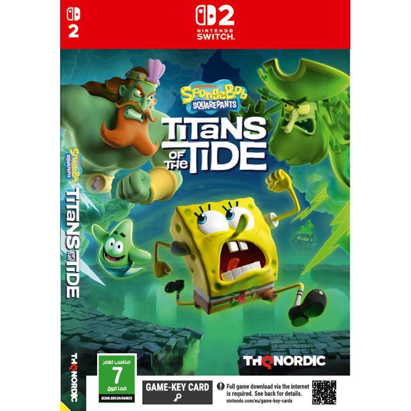 Spongebob Squarepants: Titans Of The Tide - Nintendo Switch 2