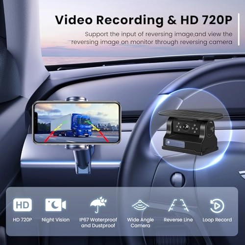 Reversing Camera - Night Vision WiFi 720P