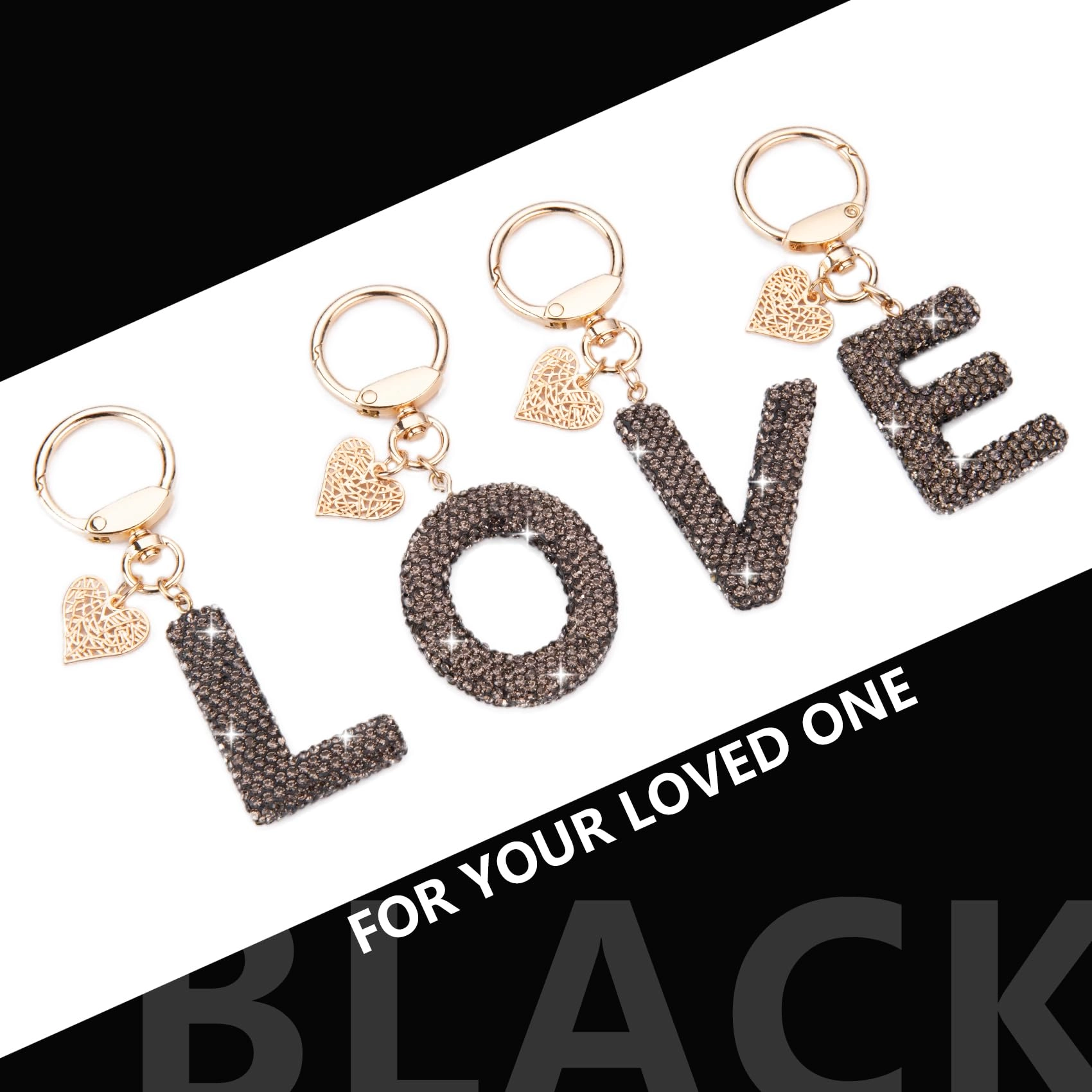 Initial Keychain - Letter