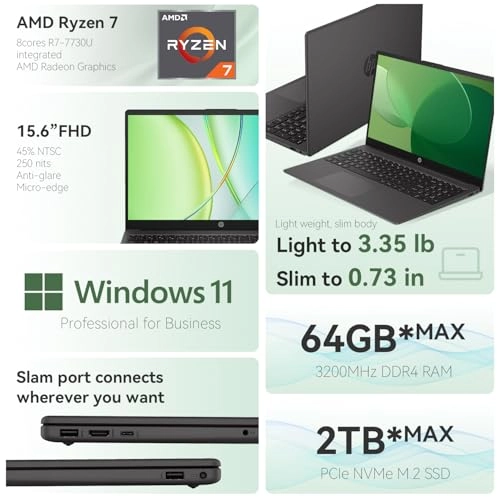 255 G10 - 15.6'' Ryzen 7-7730U 32GB DDR4 1TB SSD + ML101 - Green