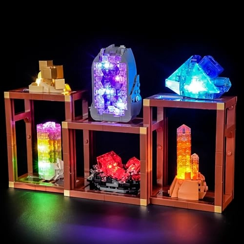 2.0 Light Kit - Plastic 1 for LEGO Ideas Mineral Collection 21362