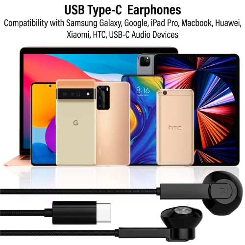 USB C Headphone Wired Earbud