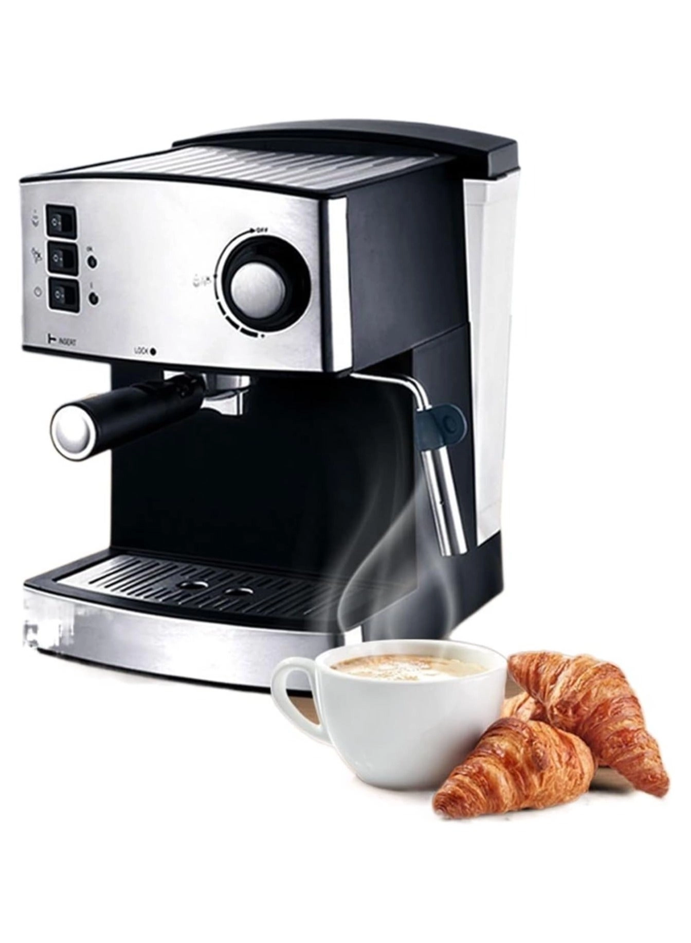 shopi.ae Coffee Maker - Automatic steam jet