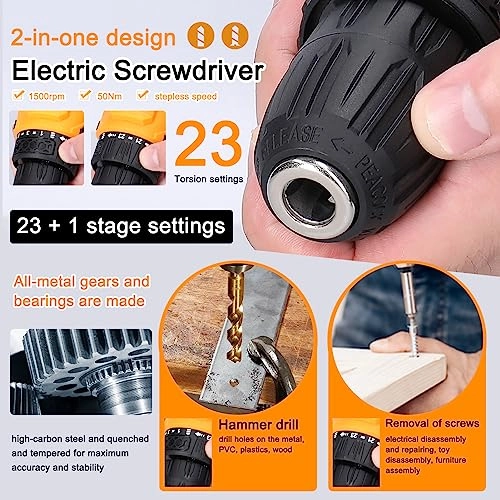 Electric Screwdriver - 1300mAh