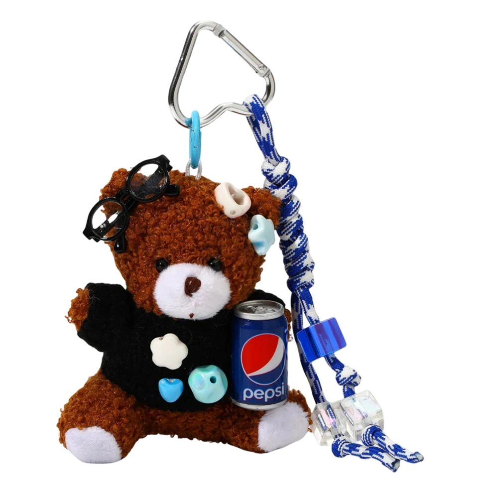 STICKY BESTIE Bag Charm - Pepsi Teddy