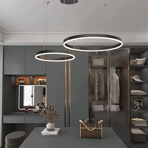Metal LED Chandelier - 200 cm