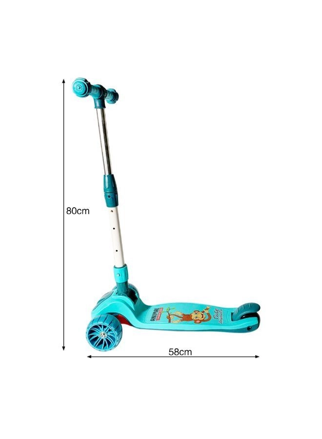 Adjustable 3-Wheel Kick Scooter