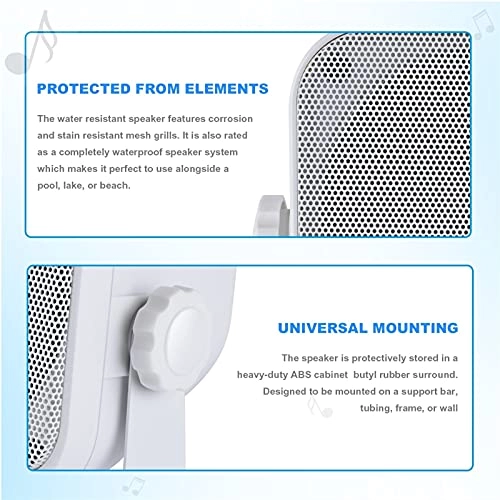 Outdoor Wireless Speaker - 4 Inch 100W