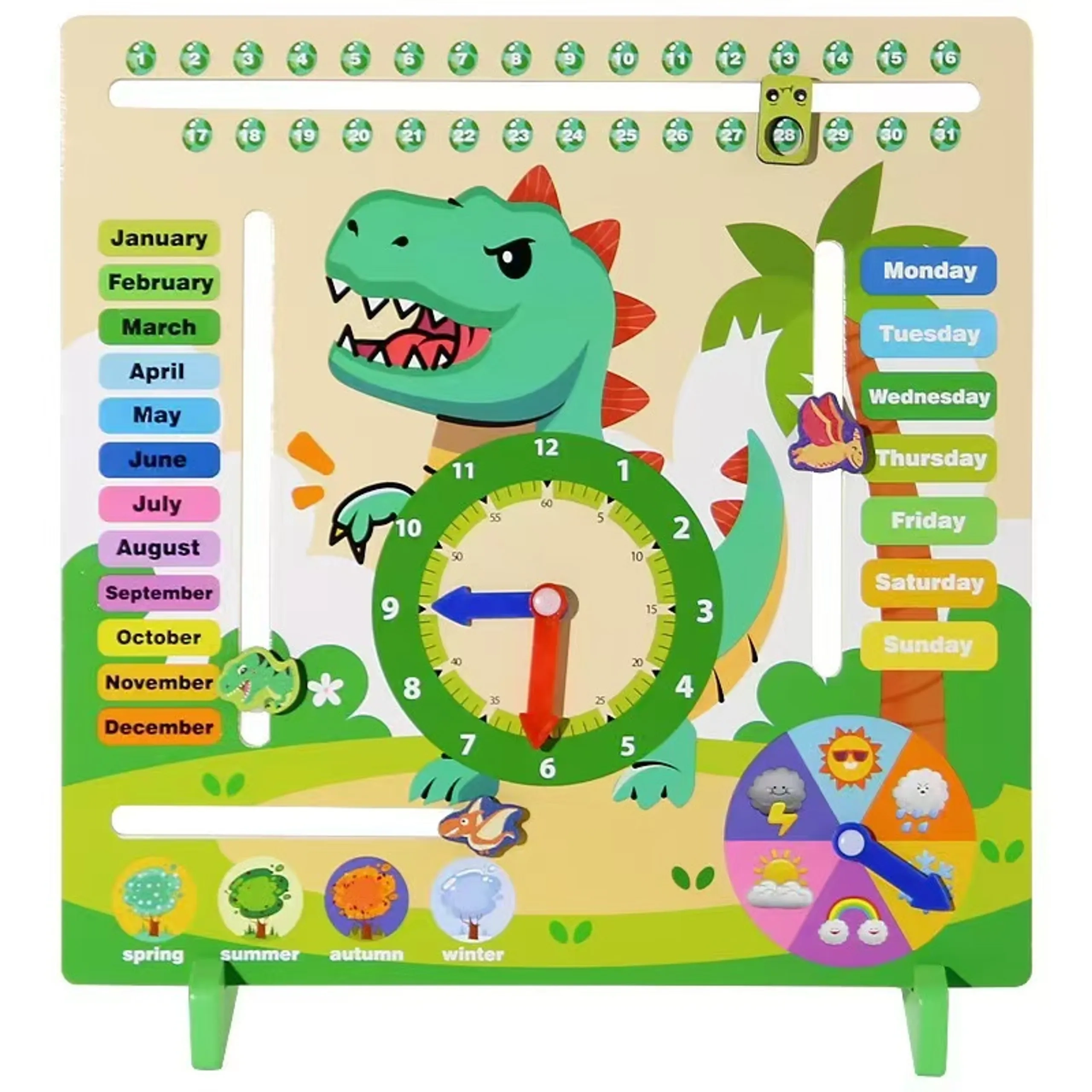 Factory Price Dino Clock - 3+