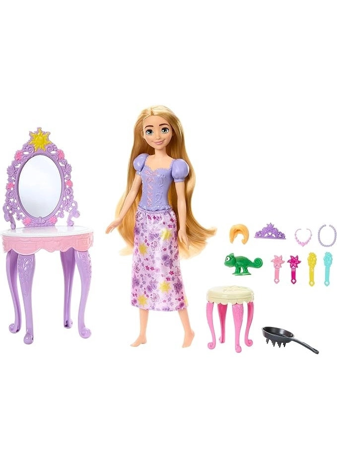 Rapunzel Fashion Doll - Vanity Set Pascal & Accessories
