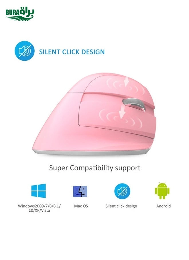 M618Mini Vertical Mouse - Wireless