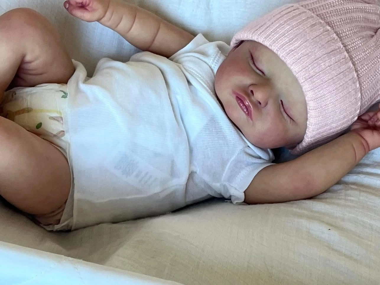 Rosalie Reborn Baby Doll - 20 Inch Full Silicone Vinyl Ages 3+