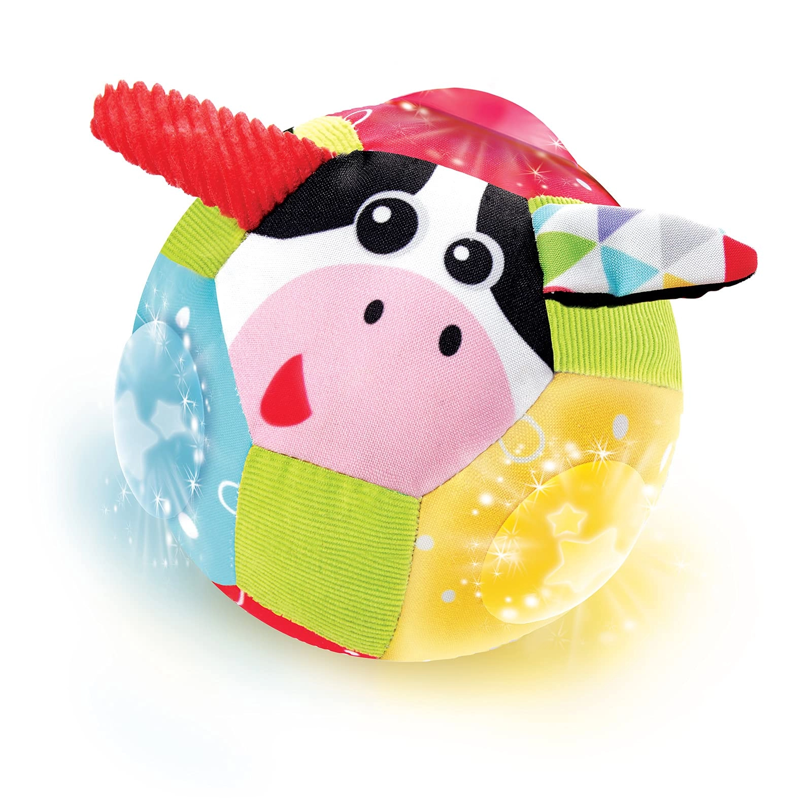 Yookidoo Light Up Glow Plush Ball Musical Toy - 3 months+