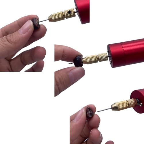 Mini Electric Drill - USB-powered 5 Volts Red