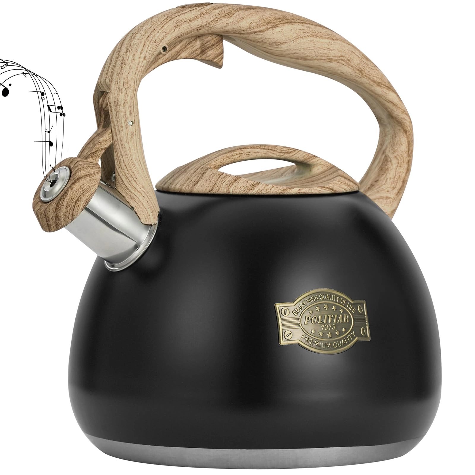 POLIVIAR Stove Top Kettle - 2.7 L