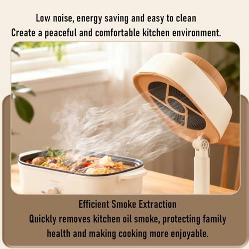 Desktop Range Hood - 2000mAh Grey Blue