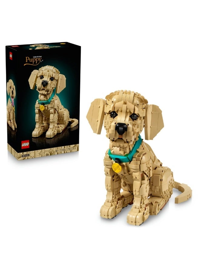 Golden Retriever Puppy (11384) - Posable Home Decor