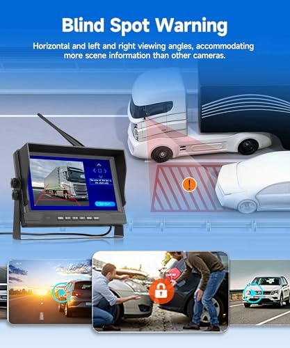 Wireless Backup Camera - Night Vision Wireless 720P