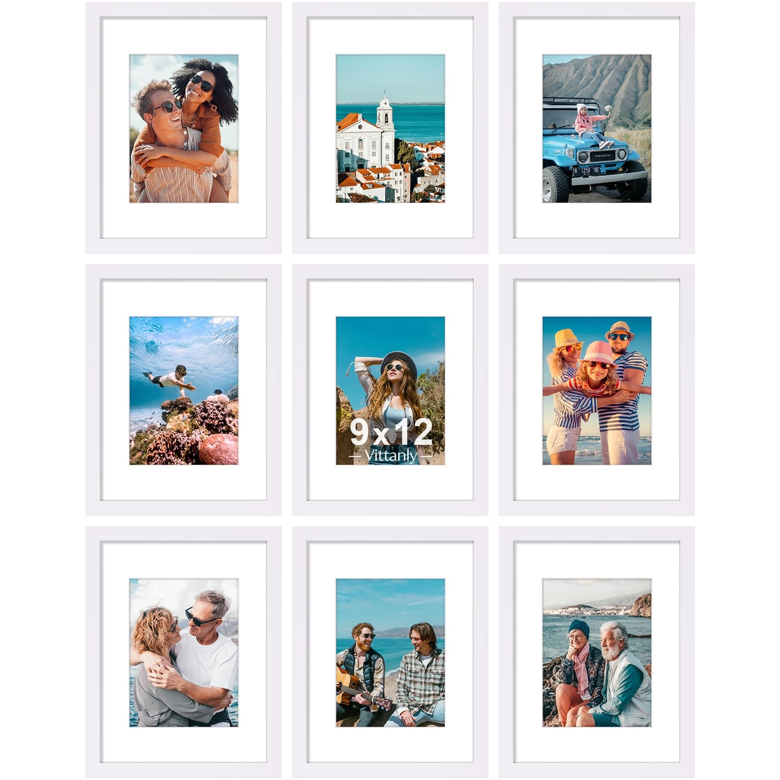 vittanly Picture Frames - 9x12