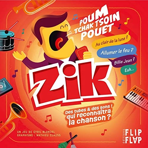 Flip Flap Zik Musical Toy - 10 years+