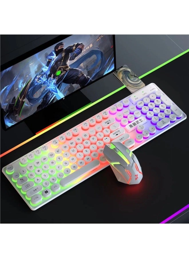Mechanical Feel - Wired + E-sports Mouse