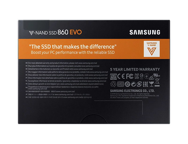 870 EVO - 500GB 2.5 inches