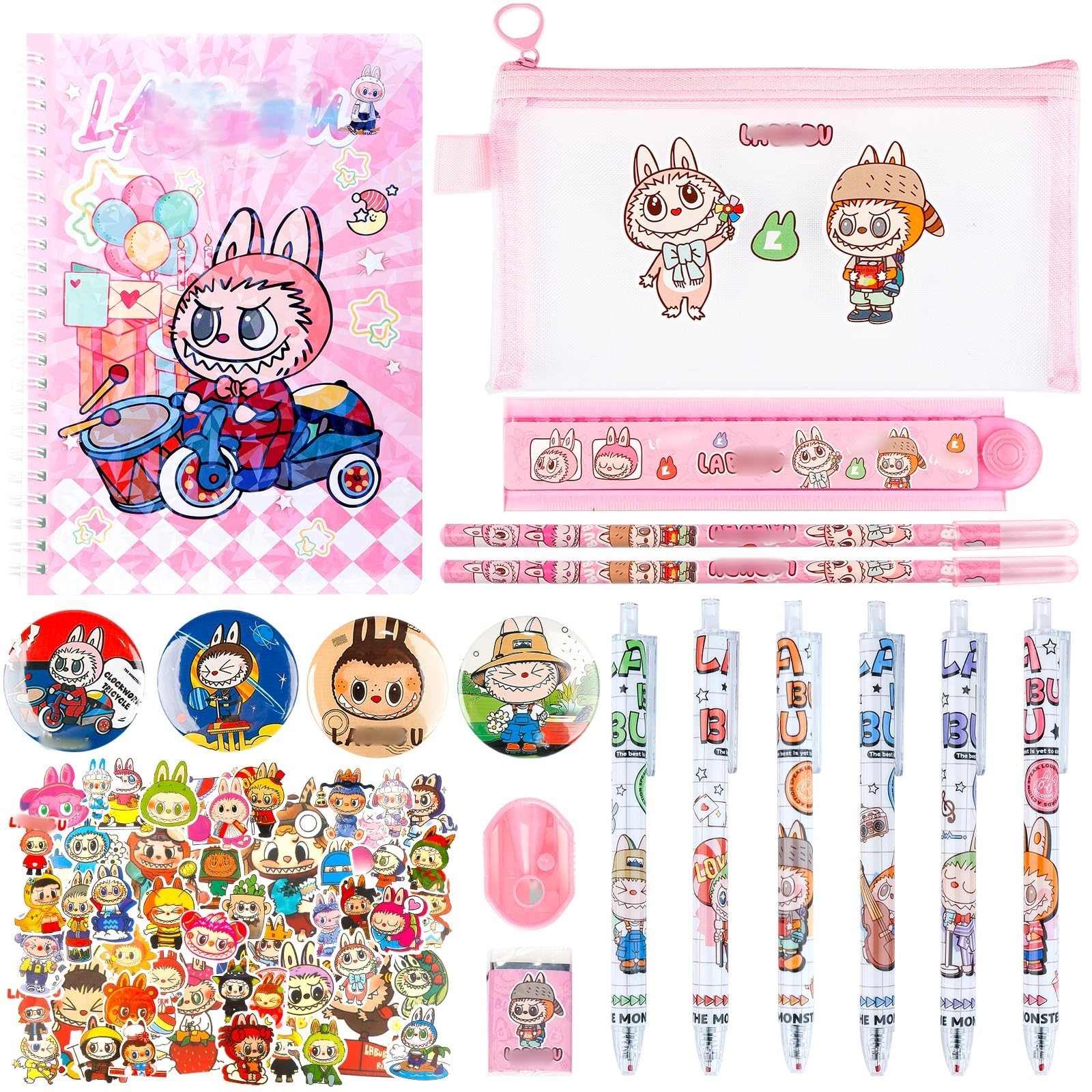Kawaii Stationery Set - 10.0 Count