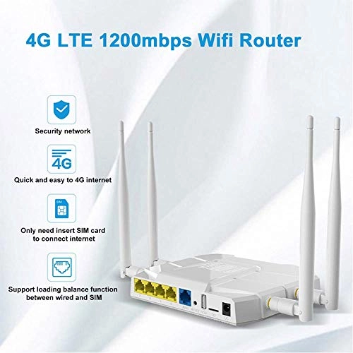 WE1326-BKC - 4G LTE 802.11ac 300Mbps 867Mbps
