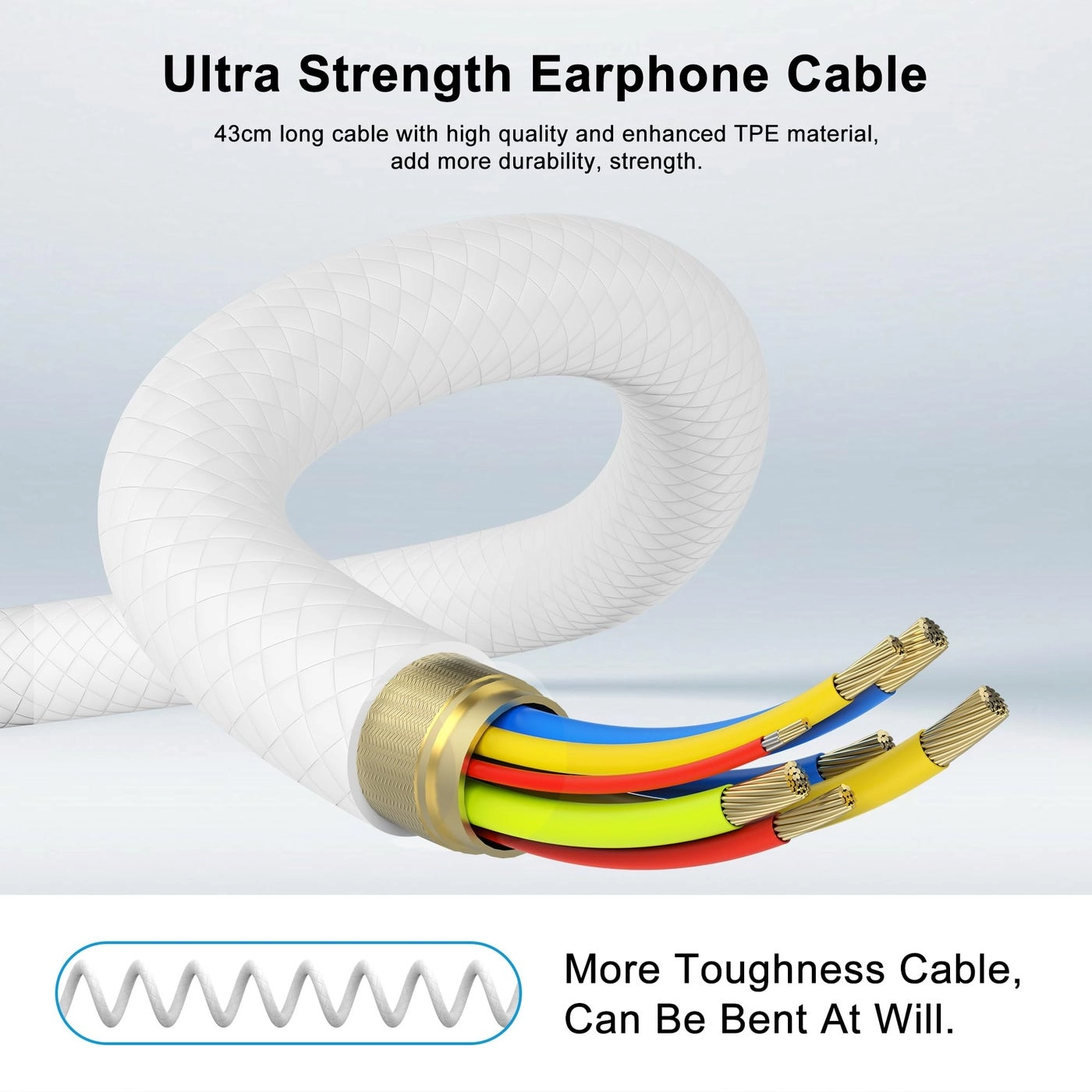 Noise-Isolating in-Ear Headphones Wired Headphone