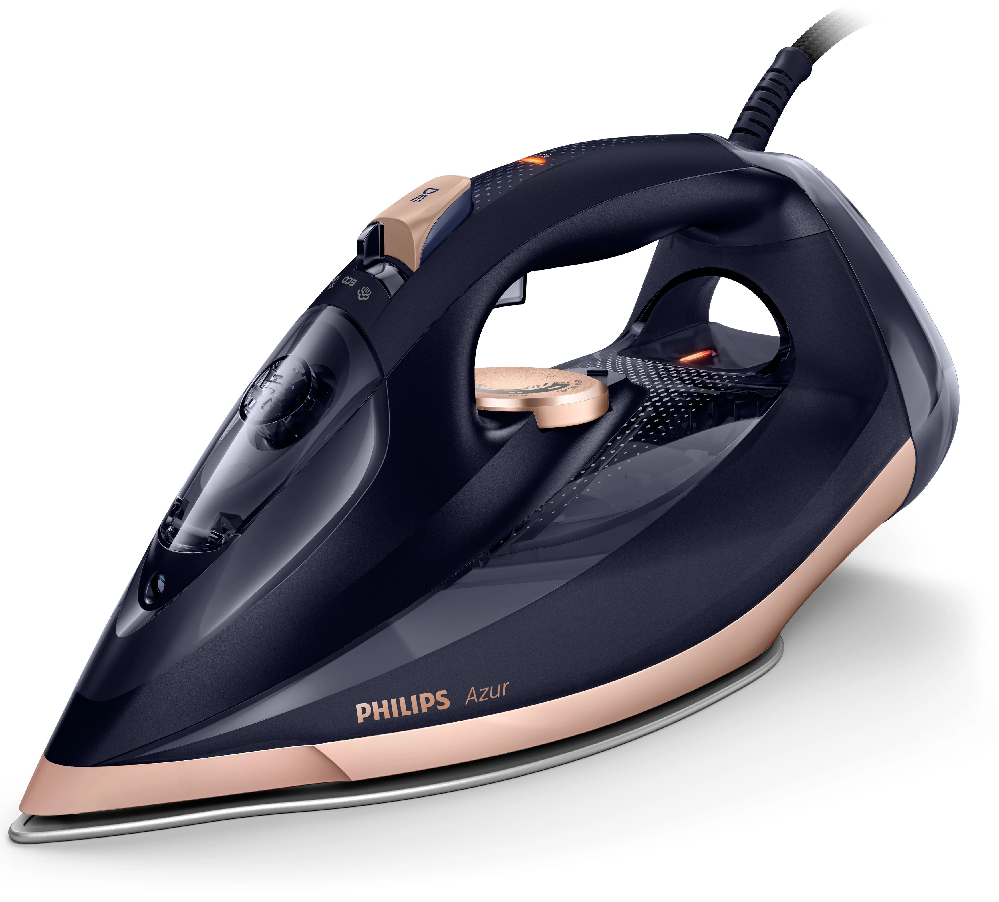 Azur - 2400W Steam Iron Black and Gold