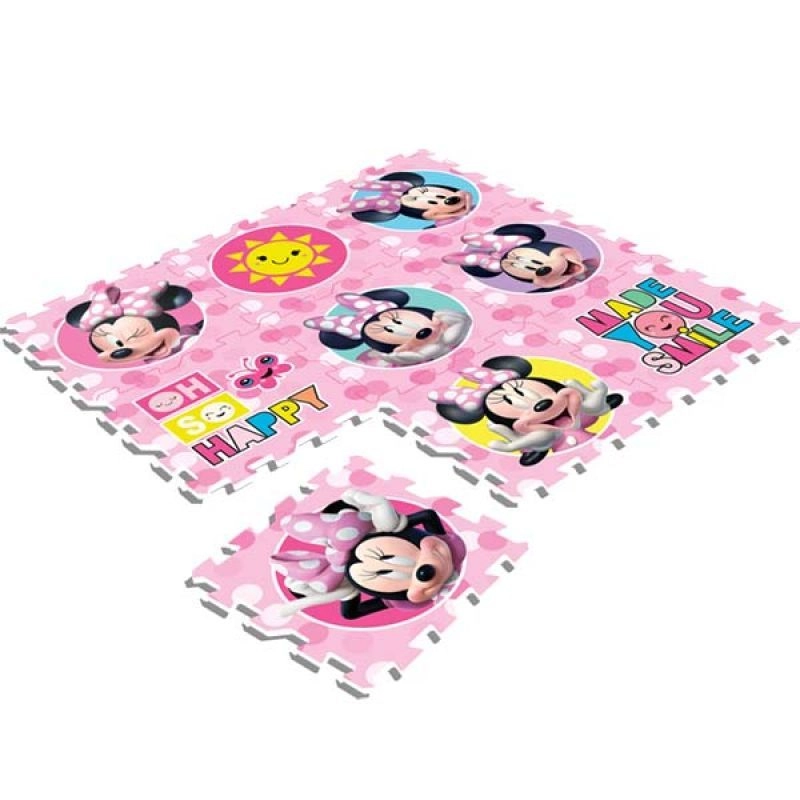 Minnie Mouse Interlocking EVA Mat - Paw Patrol theme 3 Years & above
