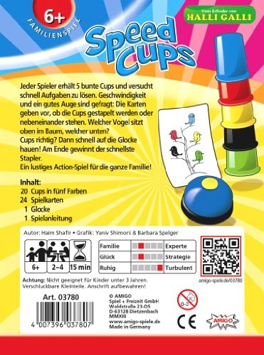 3780 "Speed Cups Game