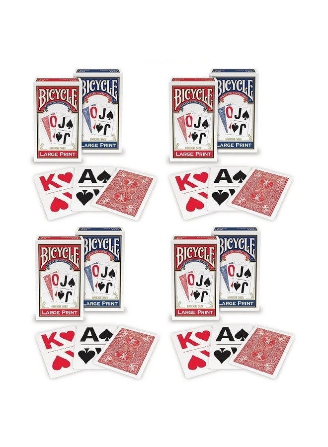 Bicycle Large Print Pack