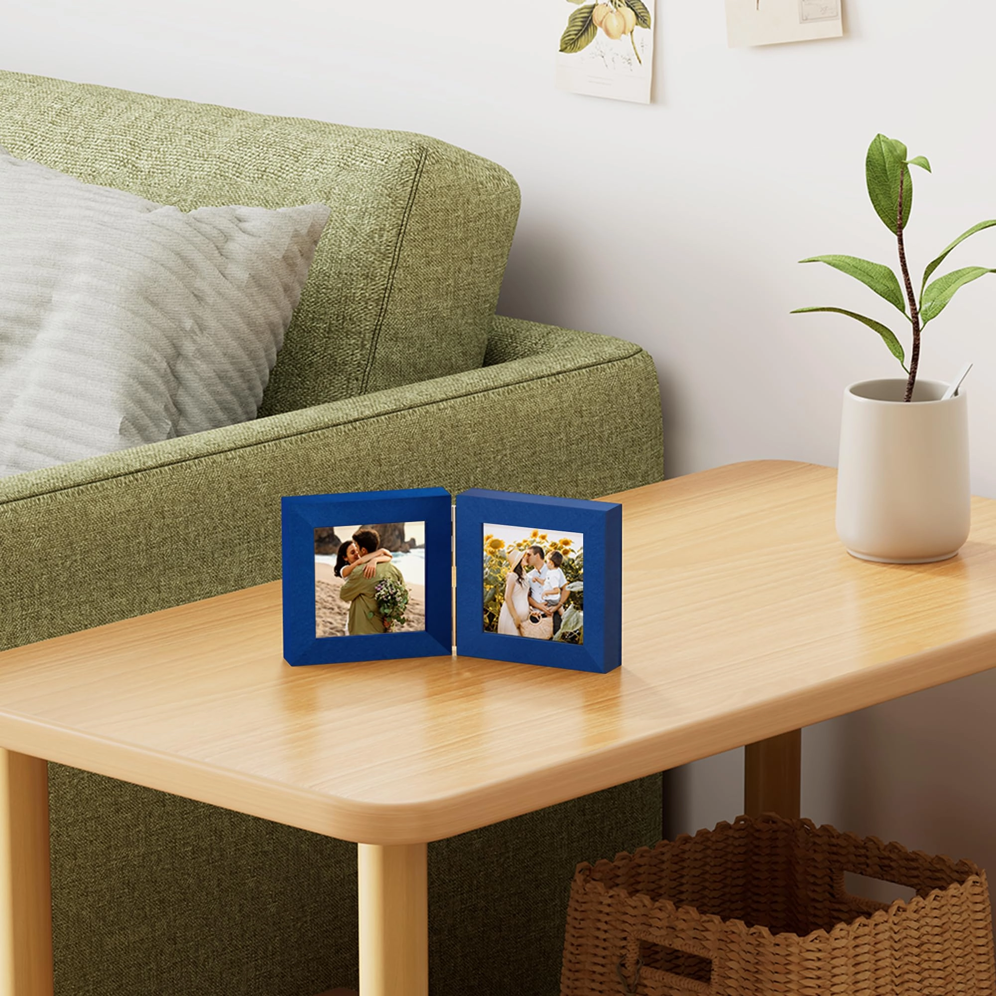 Double Picture Frame - 4x4 2.0 Count