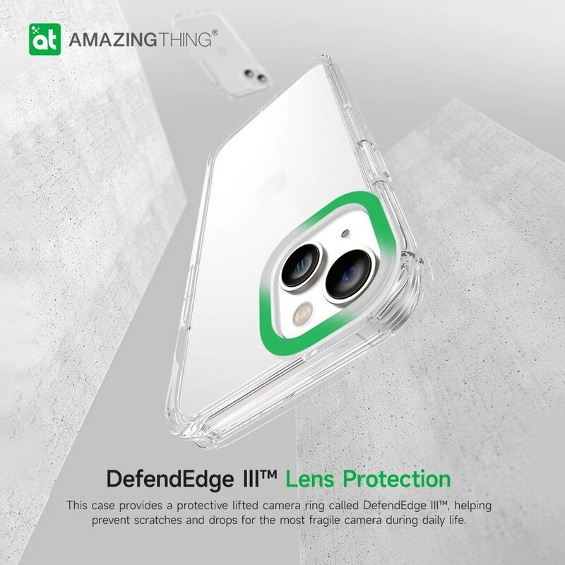 Minimal Polyurethane Back Case with MagSafe for iPhone 14 Plus