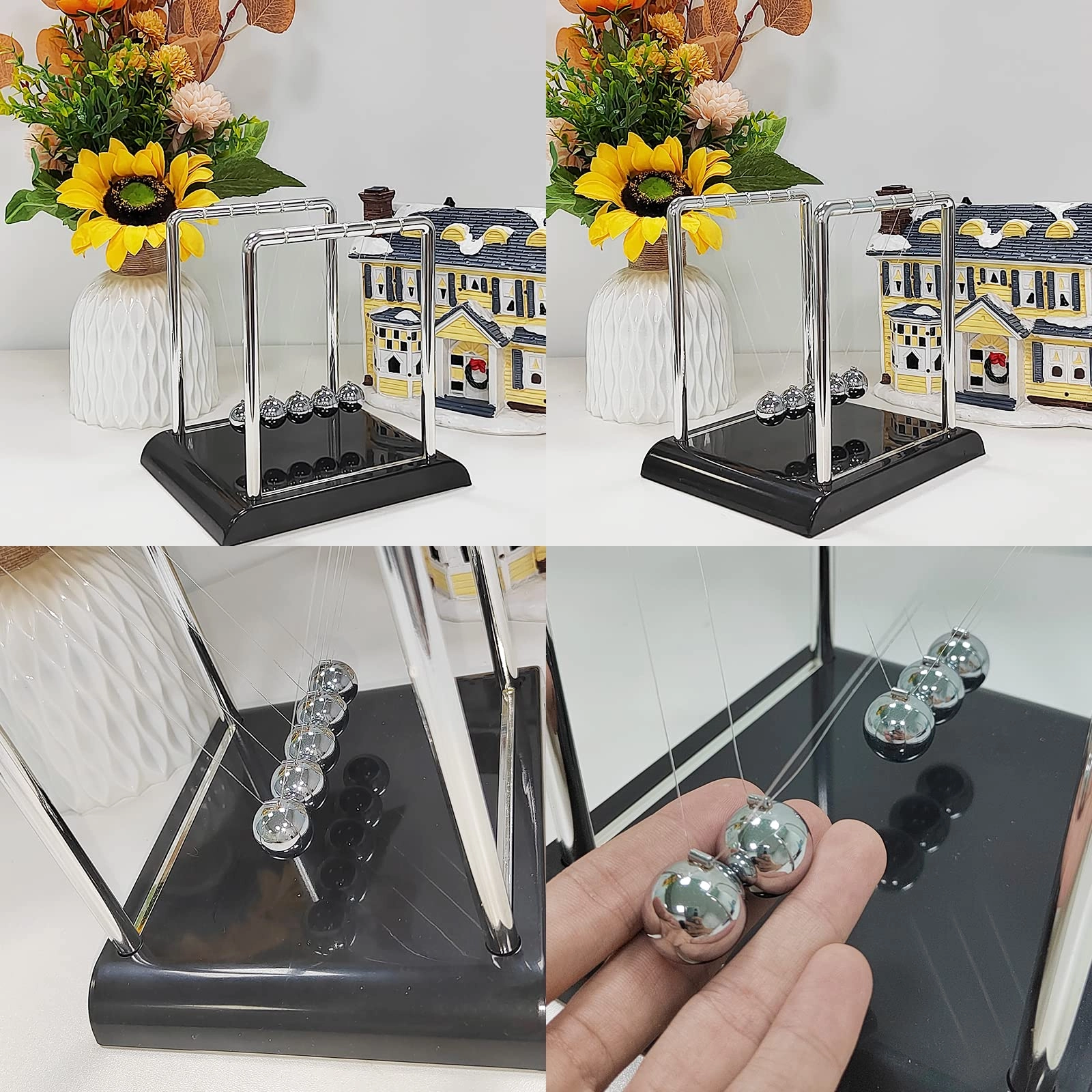 Newtons Cradle - Science 5 Balls