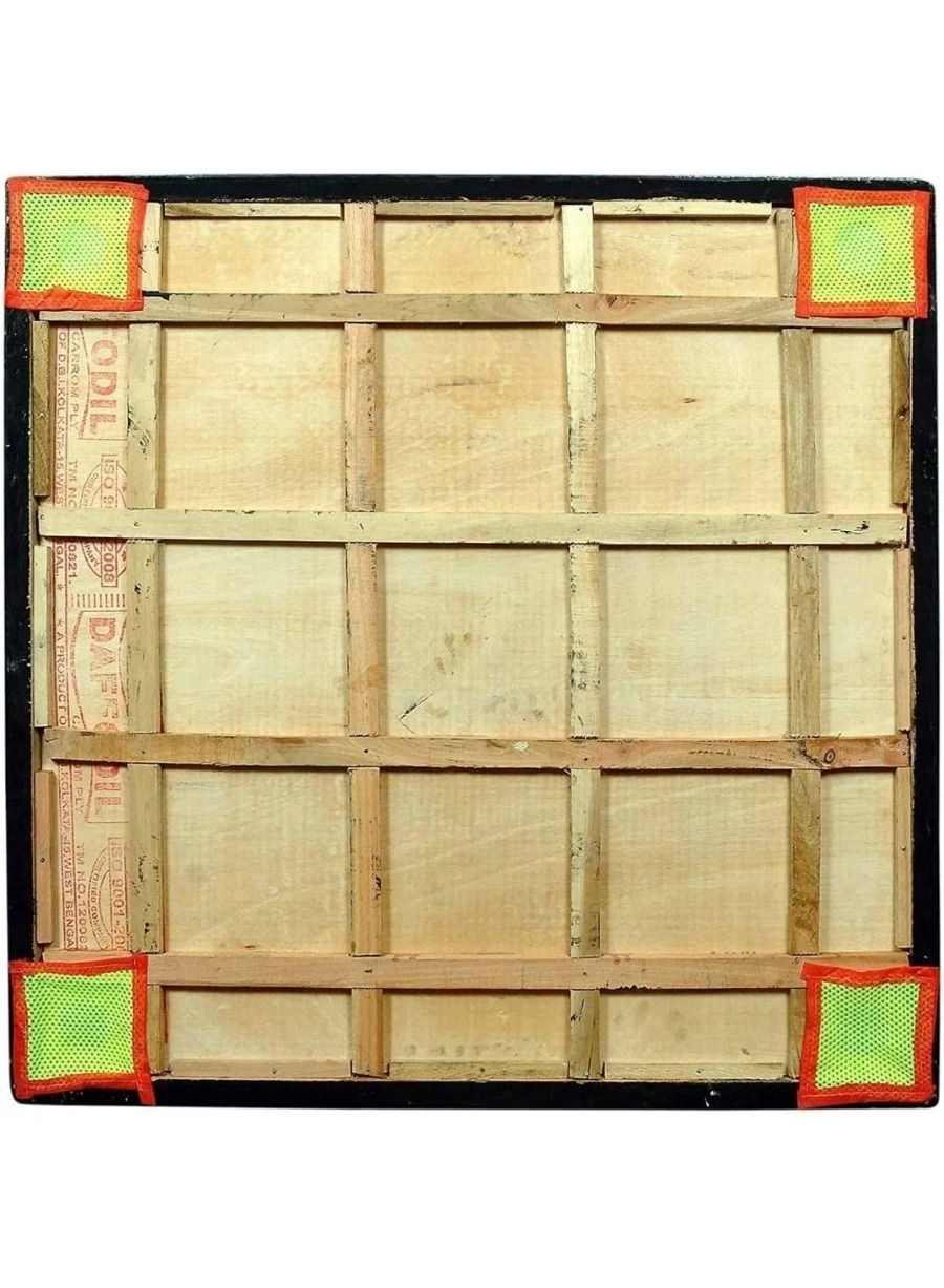 Carrom Board - Full Shiny Gloss Finish Coins Striker