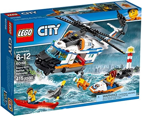 City Coast Guard Heavy-Duty Rescue Helicopter (60166)