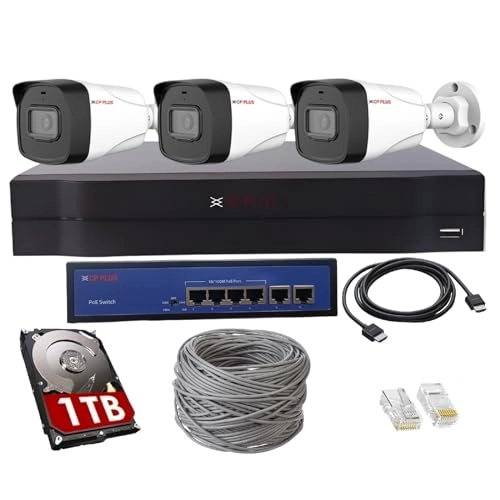 4 Channel Full HD NVR + 2 MP IP Outdoor Camera - 3x