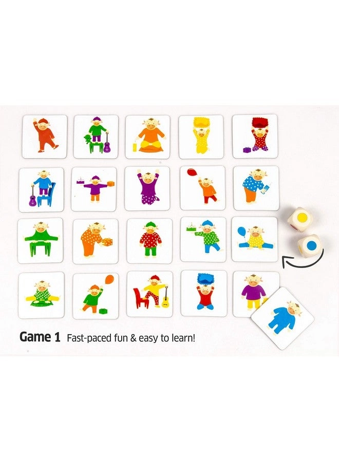 Pajama Party Preschool Color Matching Game - 3 to 6 Years