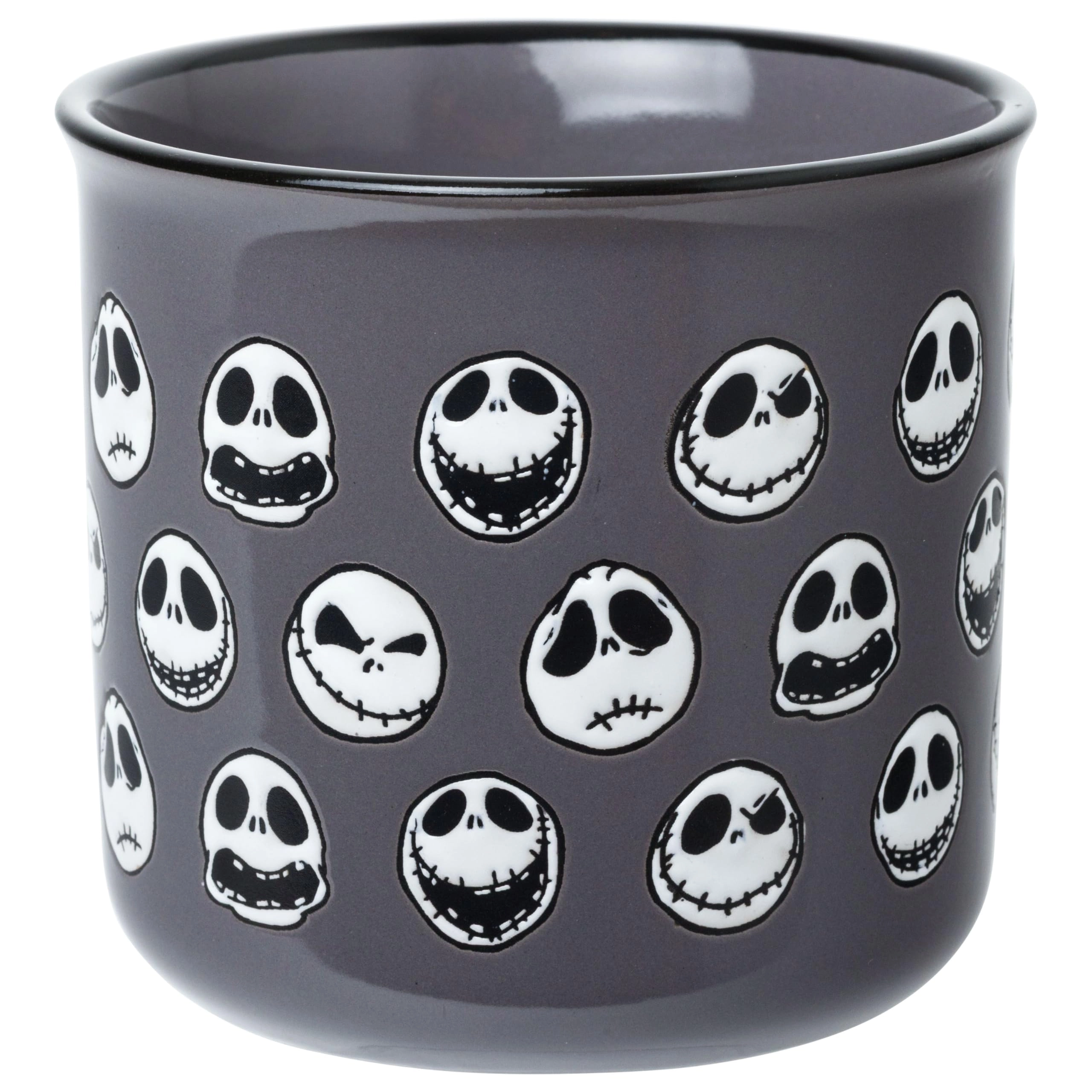 Nightmare Before Christmas Jack Expressions Wax Resist Ceramic Camper Mug - 1 pcs