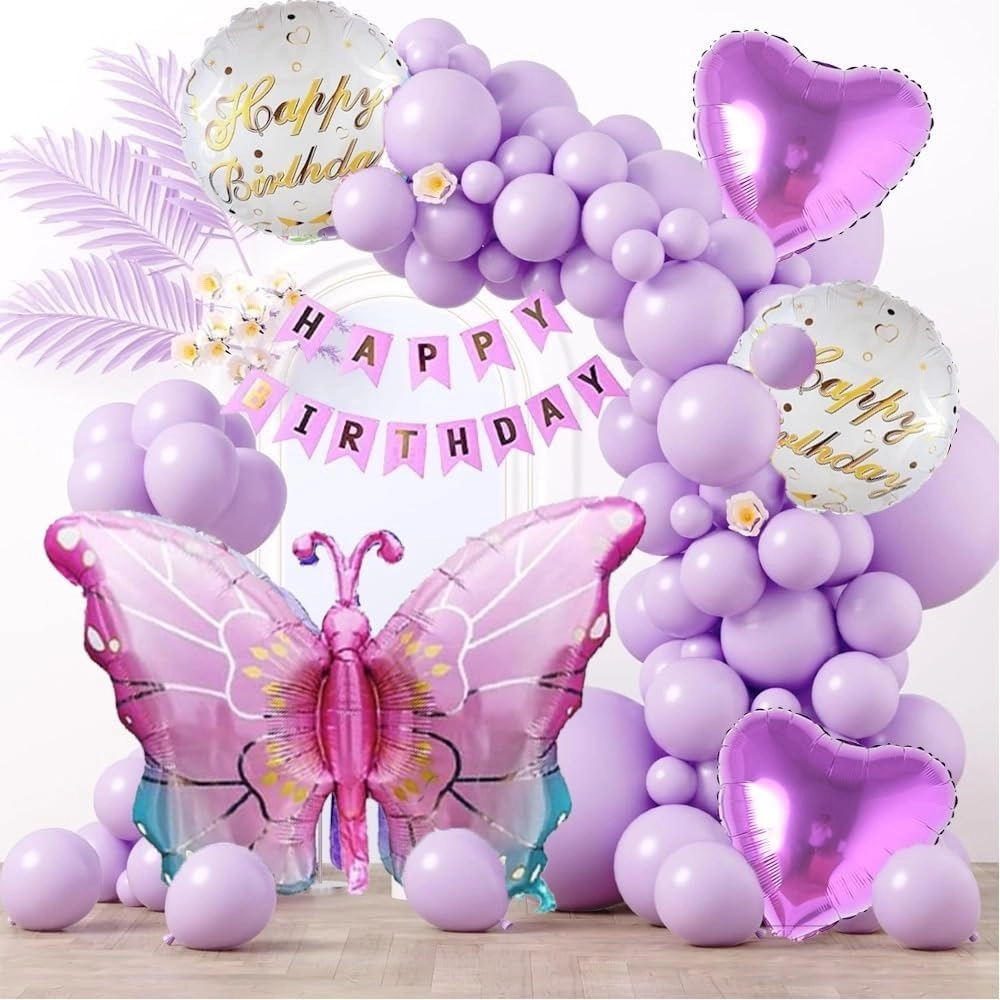 Butterfly Theme Kit - 38 Piece Birthday