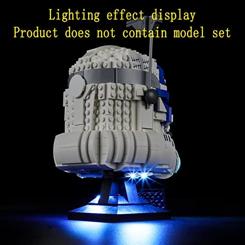 LED Lighting Kit For LEGO Star Wars Clone Commender Cody Helmet 75349