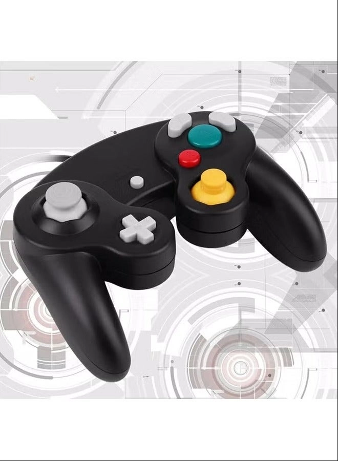 USB Game Controller - Black Nintendo Gamecube/Wii