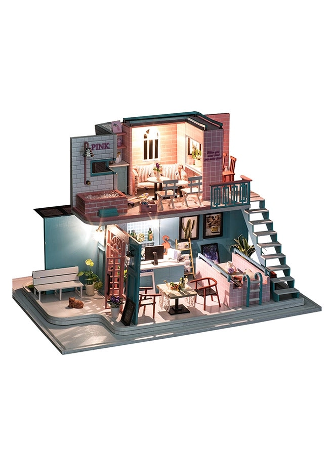 Miniature Doll House - Pink