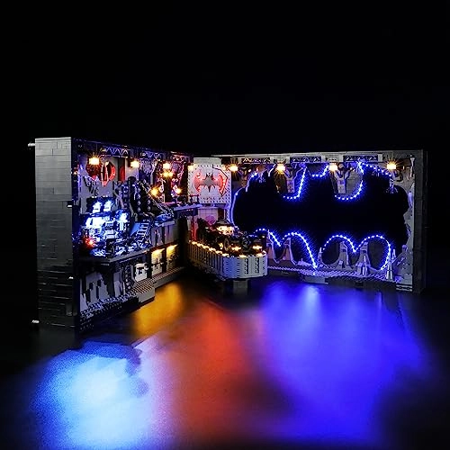 Light Set for 76252 Bath Cave - 3 USB light kits Battery compartment