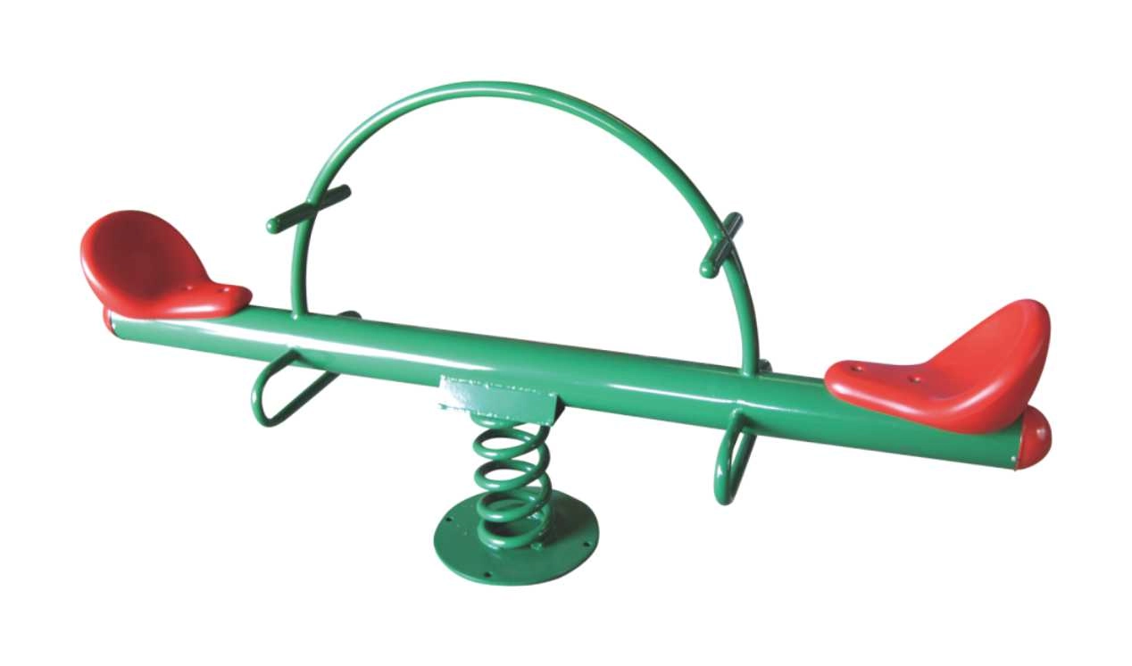 Rainbow Toys Spring Rider Seesaw - 2 Kids Seat 200x40x76cm