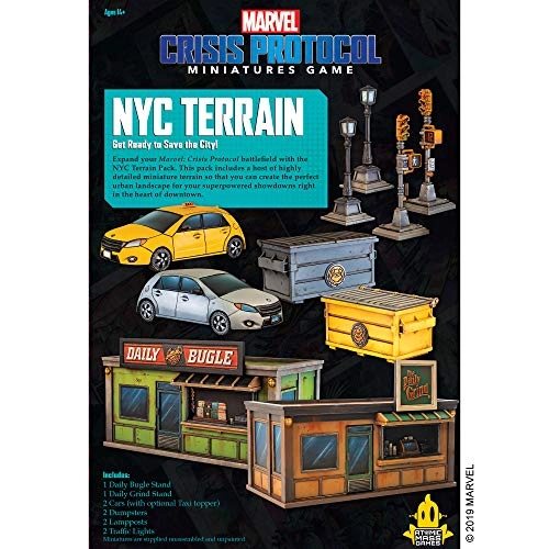 Marvel Crisis Protocol: Terrain Expansion: NYC Apartment Building - Miniatures Game